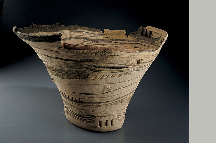 11 SusanEisen Ves Vortexclay,16'H X 23 X17