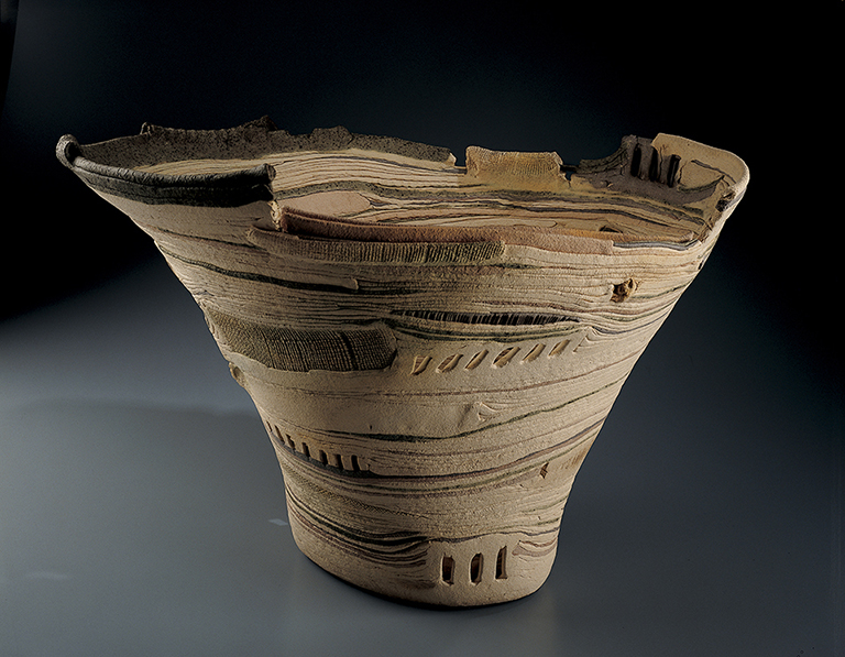 11 SusanEisen Ves Vortexclay,16'H X 23 X17