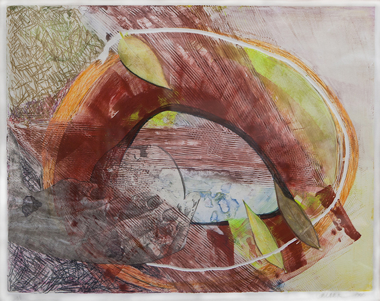 Pap 19x23MonoprintCIrcleOffering